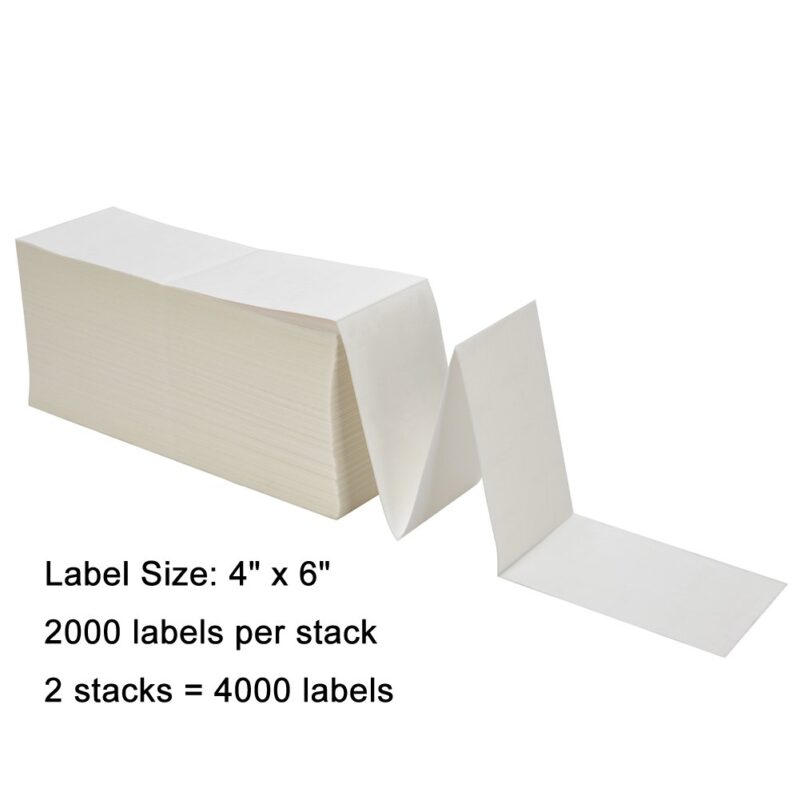 Thermal Transfer Fanfolded Labels  - Image 4