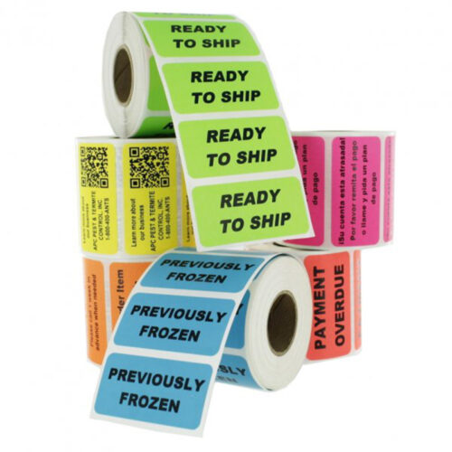 Direct thermal label Color compatible label