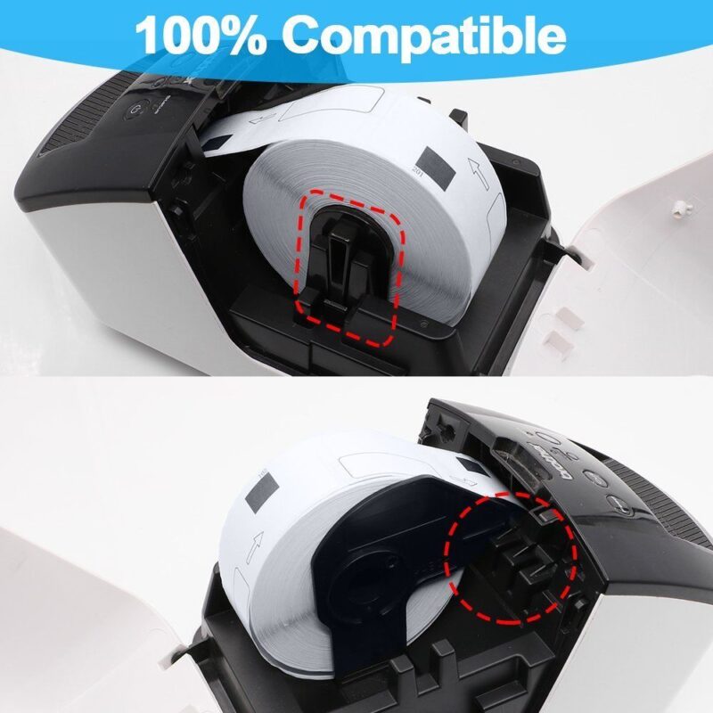 Direct thermal label Brother compatible label - Image 2