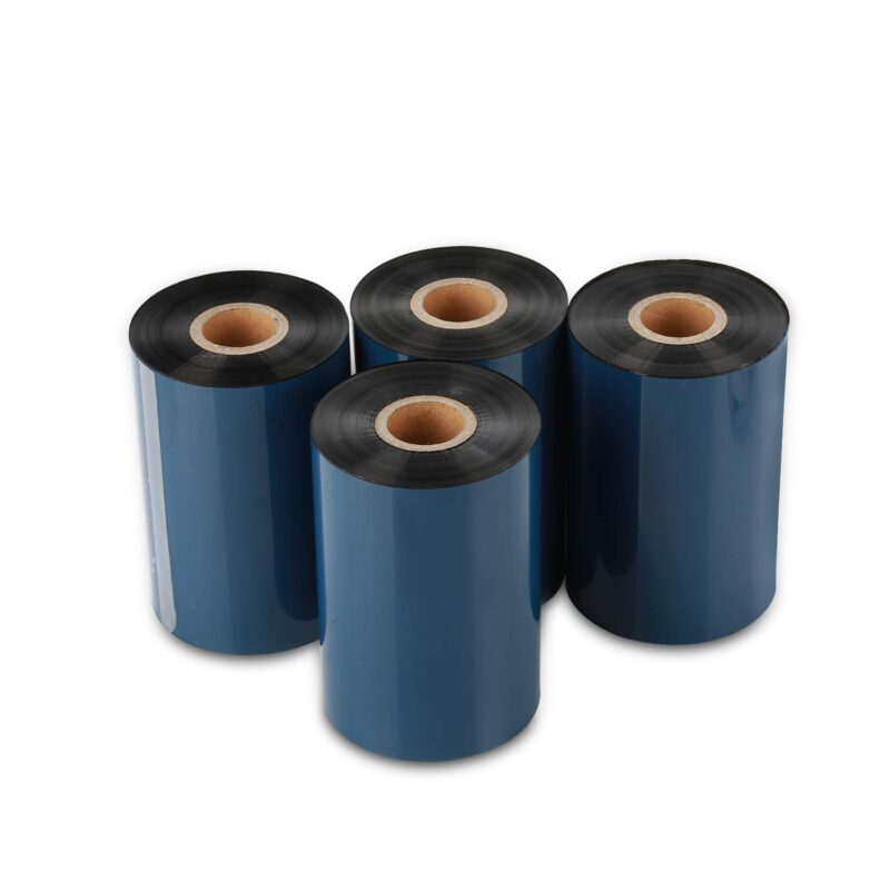Thermal transfer ribbon for barcode label printers