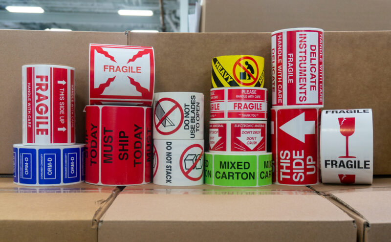 Pre-Printed Label