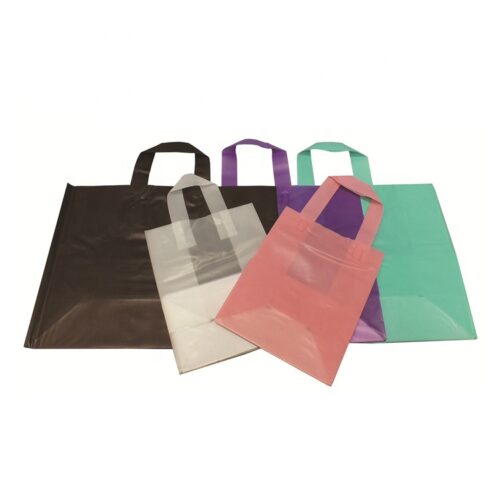 Soft Loop Handle Plastic Bags