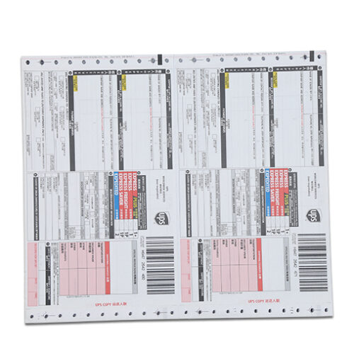 Express Air Waybill with Barcode